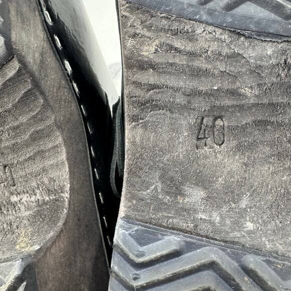 Torpatoffeln King of clogs patent leather clogs - Picture 4 of 9